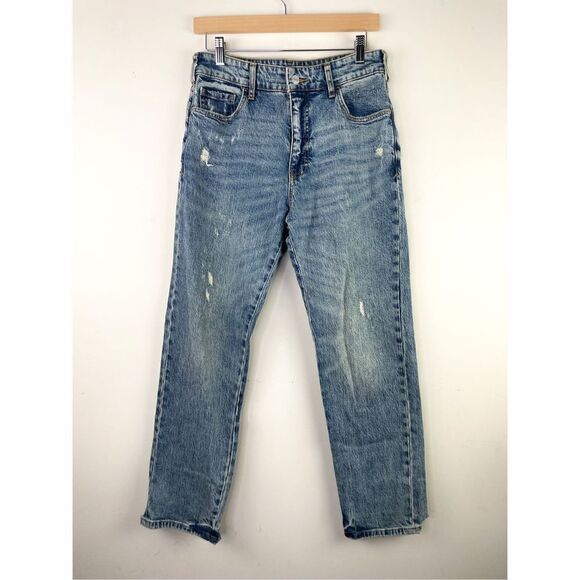 Anthropologie x Pilcro and the Letterpress High Waist Distressed Mom Jean Size 2 - Picture 1 of 12